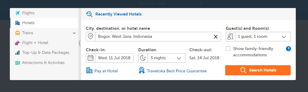 villa murah bogor traveloka search